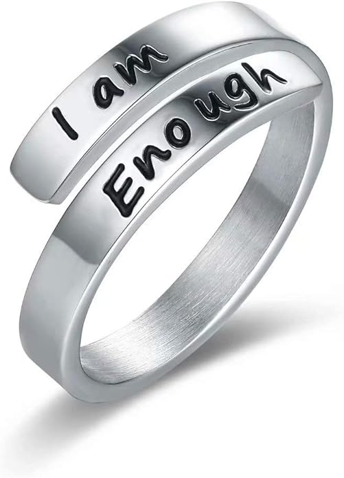 Anillo I am enoug "yo soy suficiente"